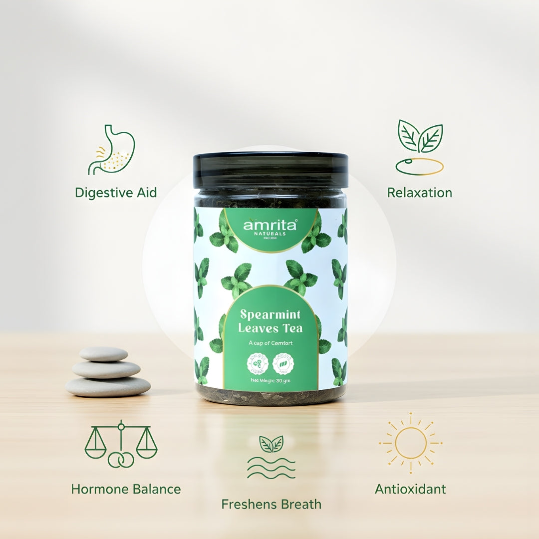 Spearmint Fresh Breath Tea Amrita Naturals