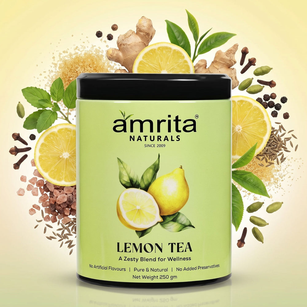 Lemon Herbal Daily Tea Amrita Naturals
