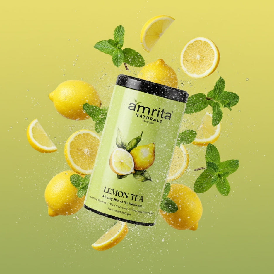 The Lemon Herbal Tea 500g Amrita Naturals