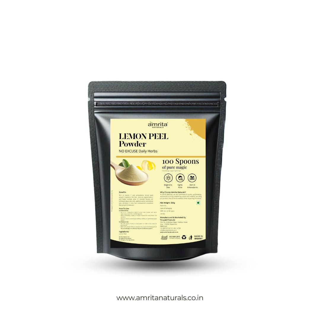 Lemon Peel Vitamin C Powder