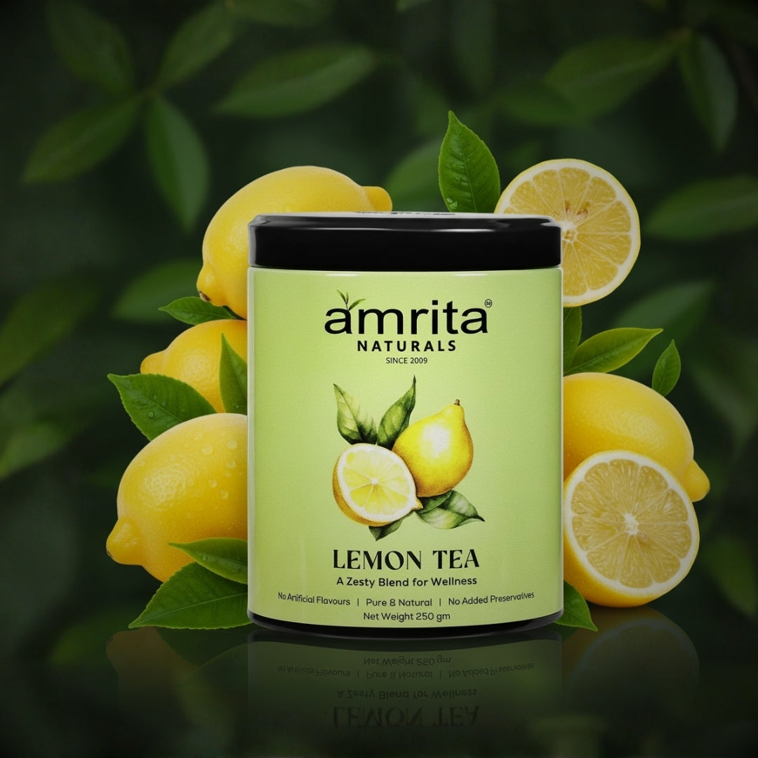 Lemon Herbal Daily Tea Amrita Naturals