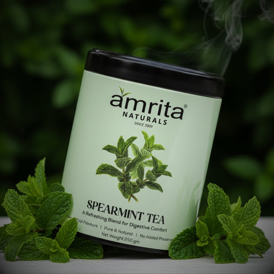 Spearmint Calm Herbal Tea Amrita Naturals