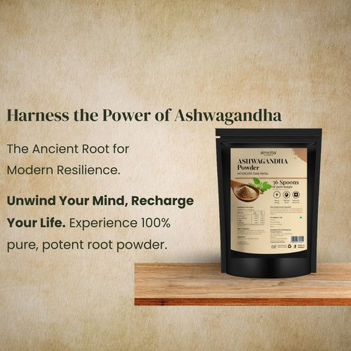 Ashwagandha Energy Booster Powder Amrita Naturals