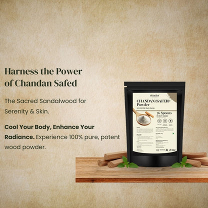 Pure Chandan Powder (White) Amrita Naturals