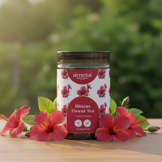 Hibiscus Vitality Flower Tea Amrita Naturals