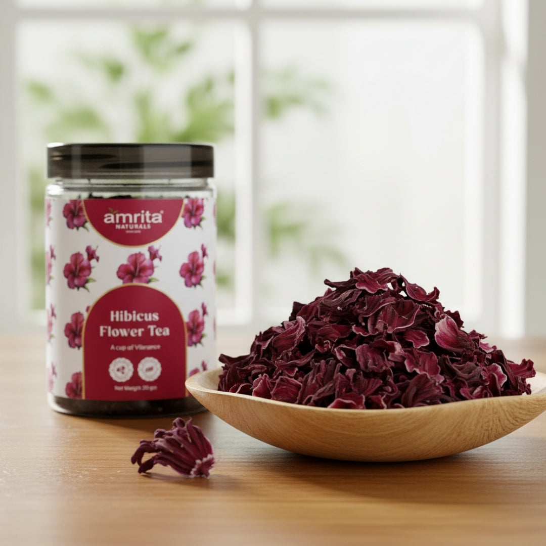 Hibiscus Vitality Flower Tea Amrita Naturals