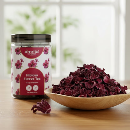 Hibiscus Vitality Flower Tea Amrita Naturals
