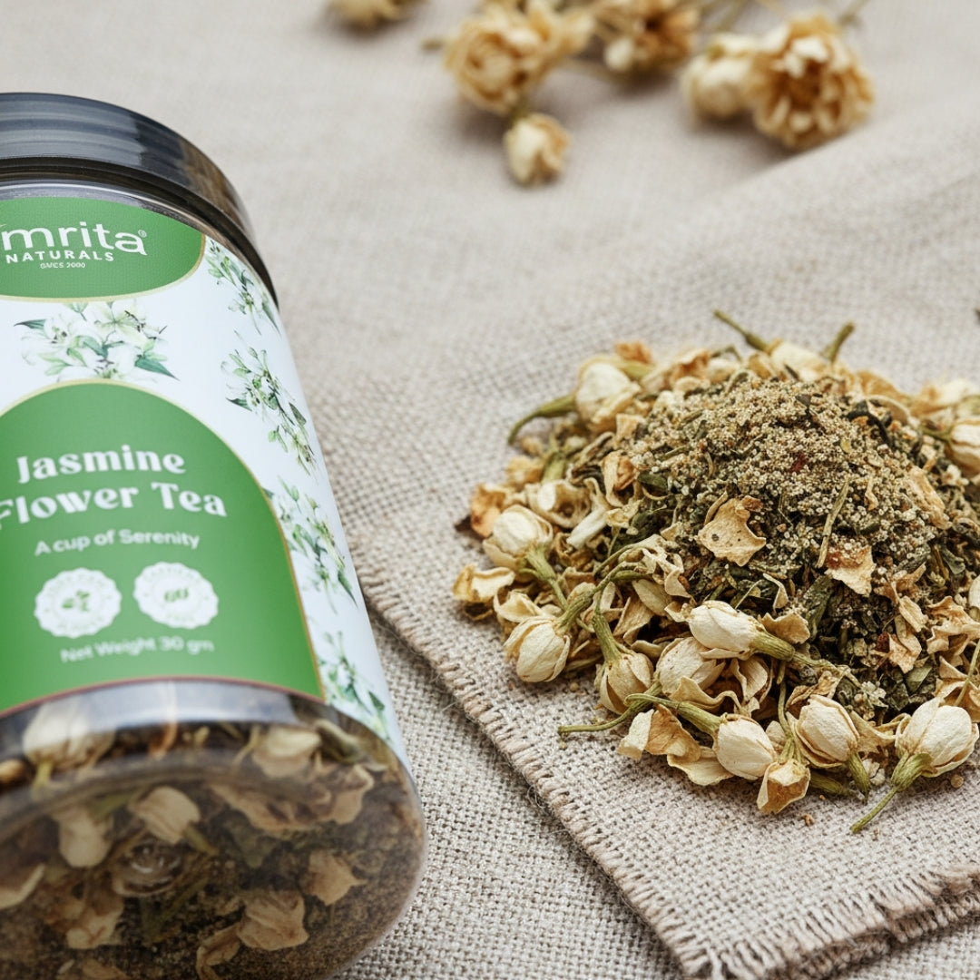 Jasmine Bliss Flower Tea Amrita Naturals