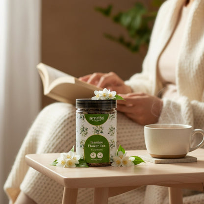 Jasmine Bliss Flower Tea Amrita Naturals