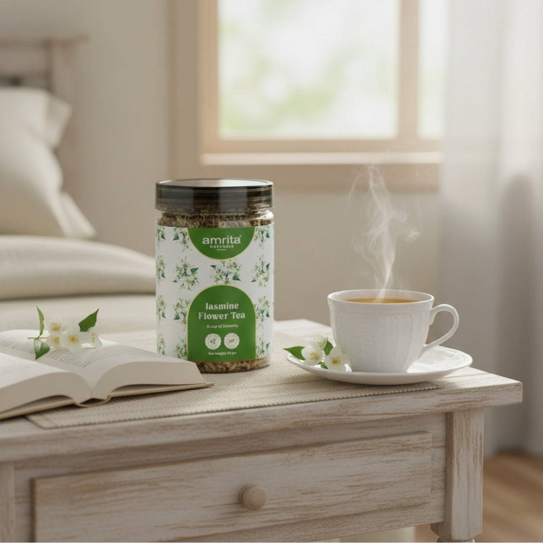 Jasmine Bliss Flower Tea Amrita Naturals