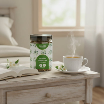 Jasmine Bliss Flower Tea Amrita Naturals