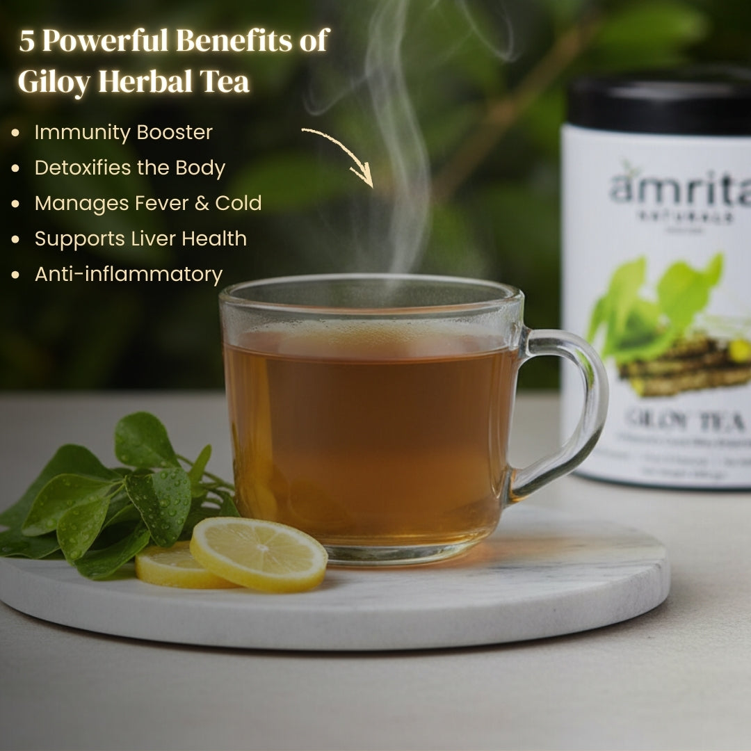 Giloy Herbal Tea 250G Amrita Naturals