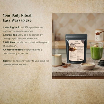 Arjun Heart Health Powder Amrita Naturals