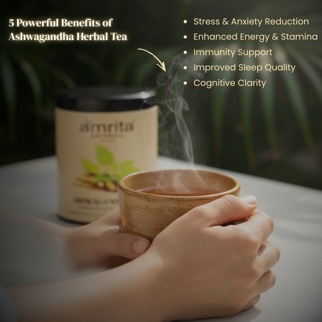Ashwagandha Calm Energy Tea Amrita Naturals