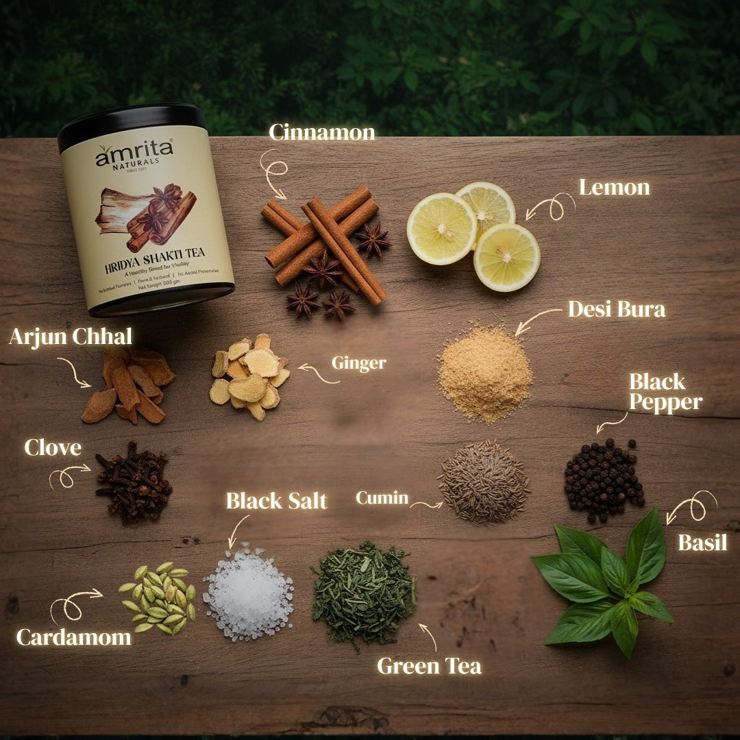 Hridyashakti Daily Heart Tea Amrita Naturals