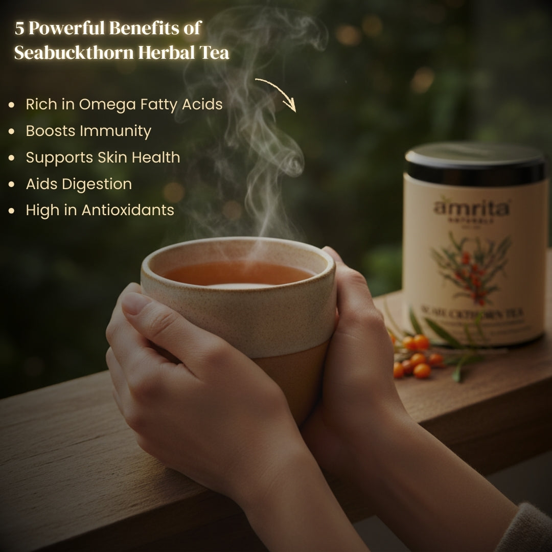 Seabuckthorn Vital Glow Tea Amrita Naturals