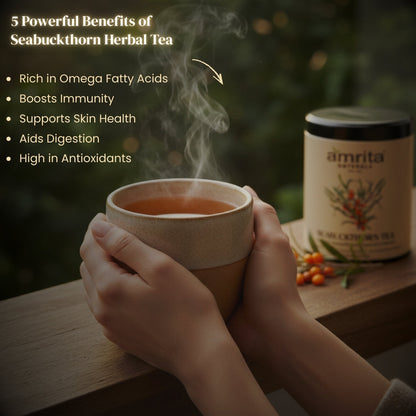 Seabuckthorn Vital Glow Tea Amrita Naturals