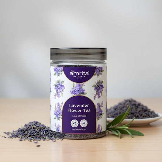 Pure Lavender Bliss Tea Amrita Naturals