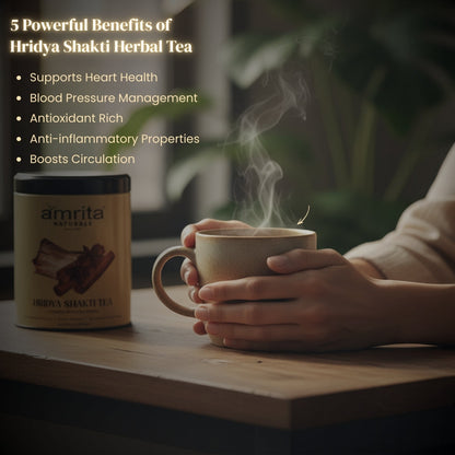 Hridyashakti Daily Heart Tea Amrita Naturals