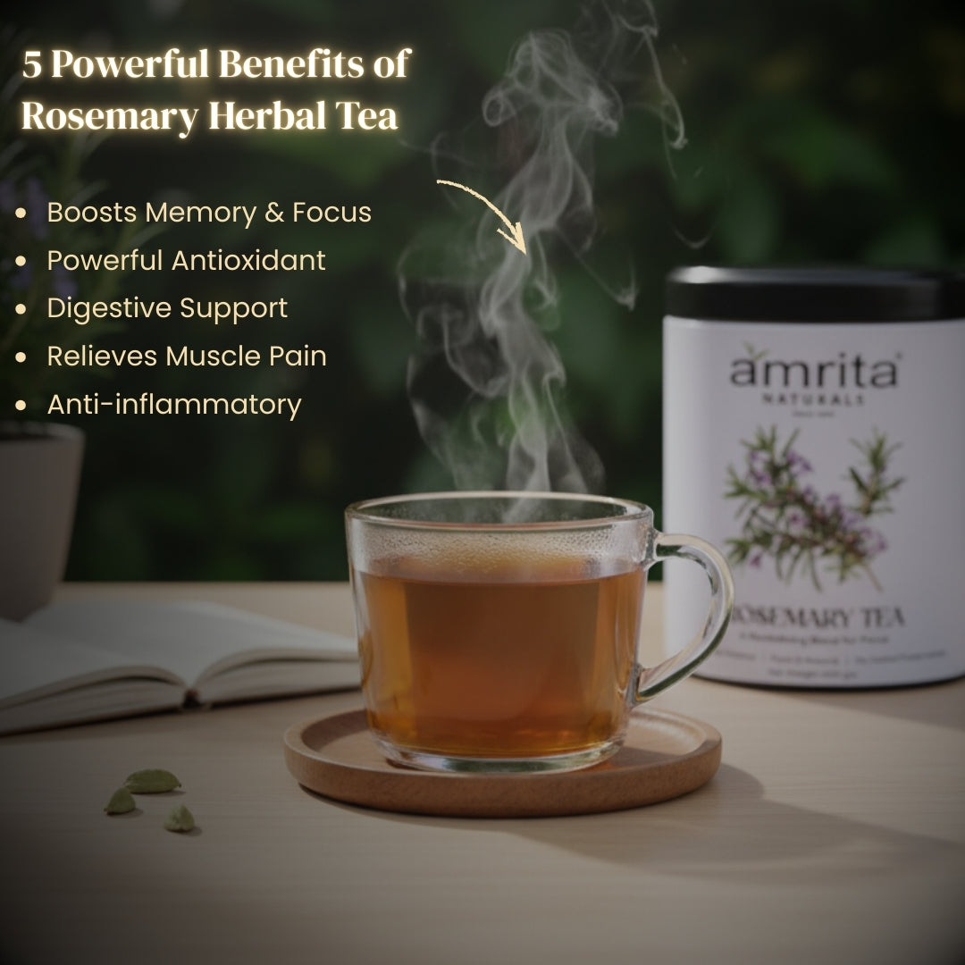Rosemary Clarity Herbal Tea Amrita Naturals