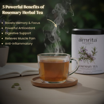 Rosemary Clarity Herbal Tea Amrita Naturals