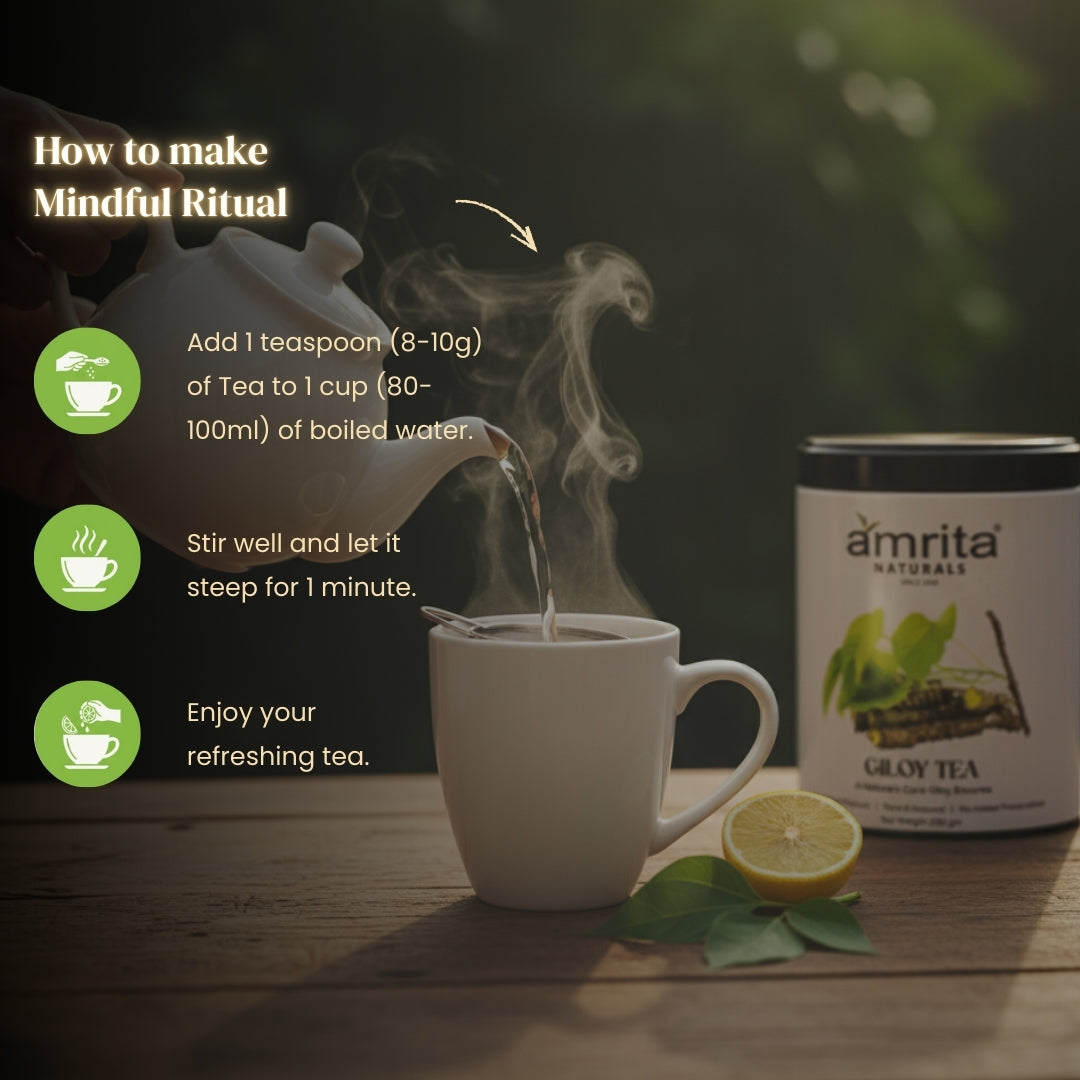 Giloy Herbal Tea 250G Amrita Naturals
