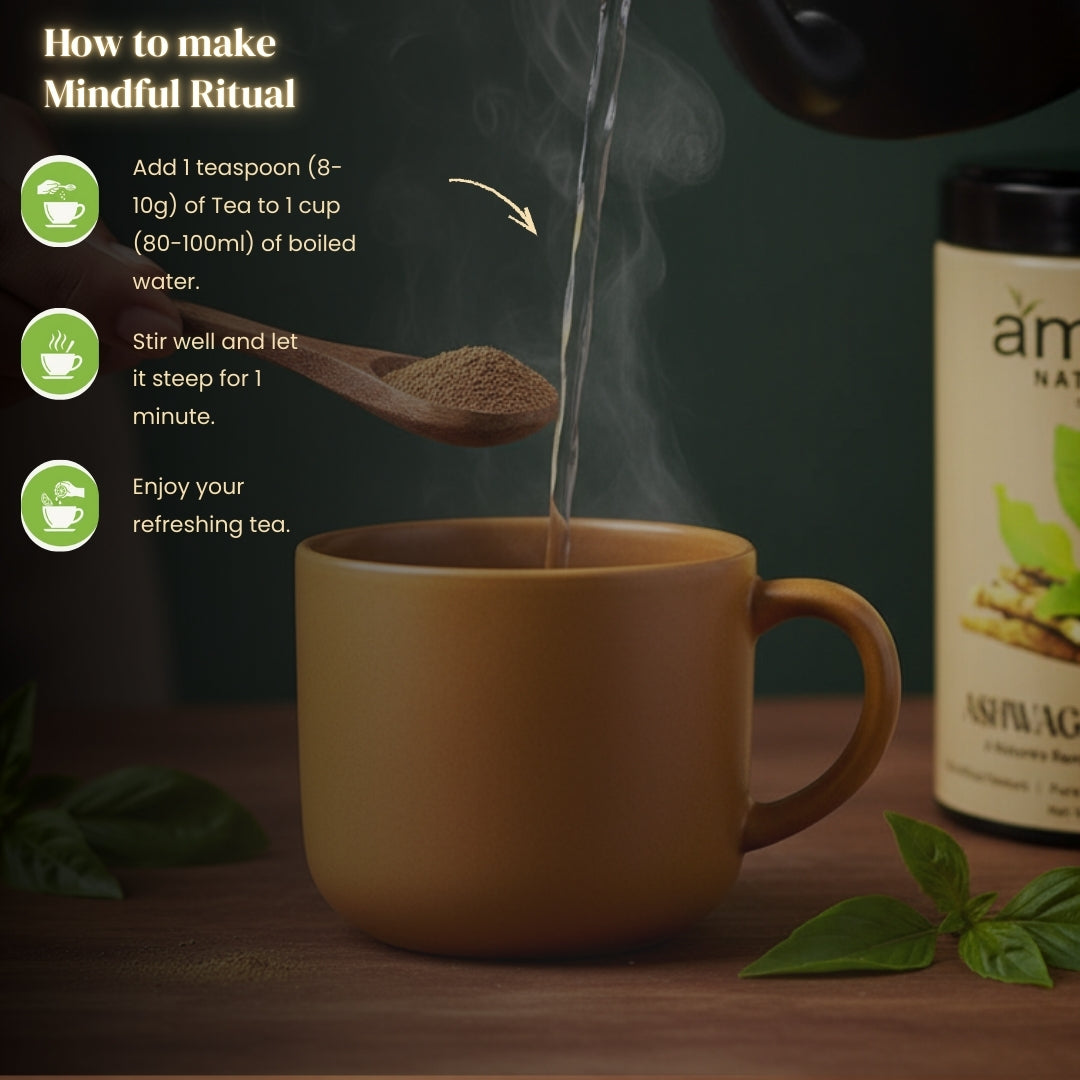 Ashwagandha Calm Energy Tea Amrita Naturals