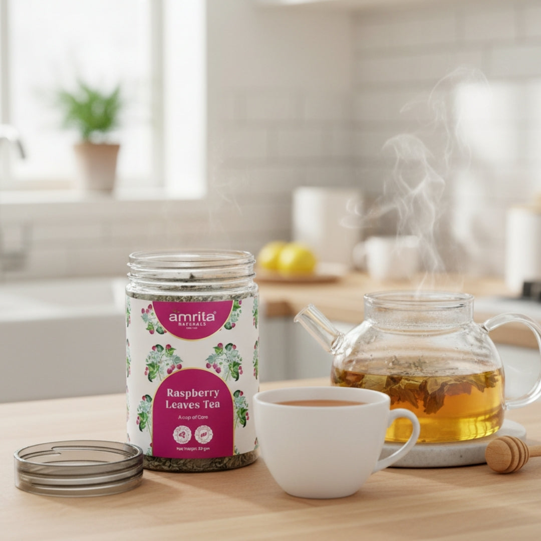 Raspberry Wellness Tea Amrita Naturals
