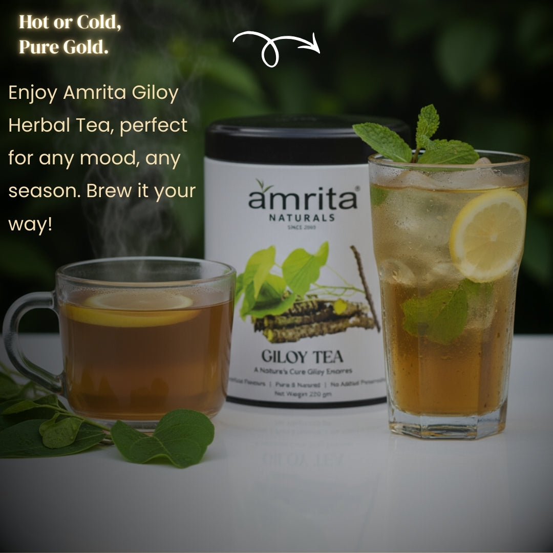Giloy Herbal Tea 250G Amrita Naturals
