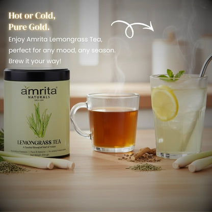 Lemongrass Refresh Herbal Tea Amrita Naturals