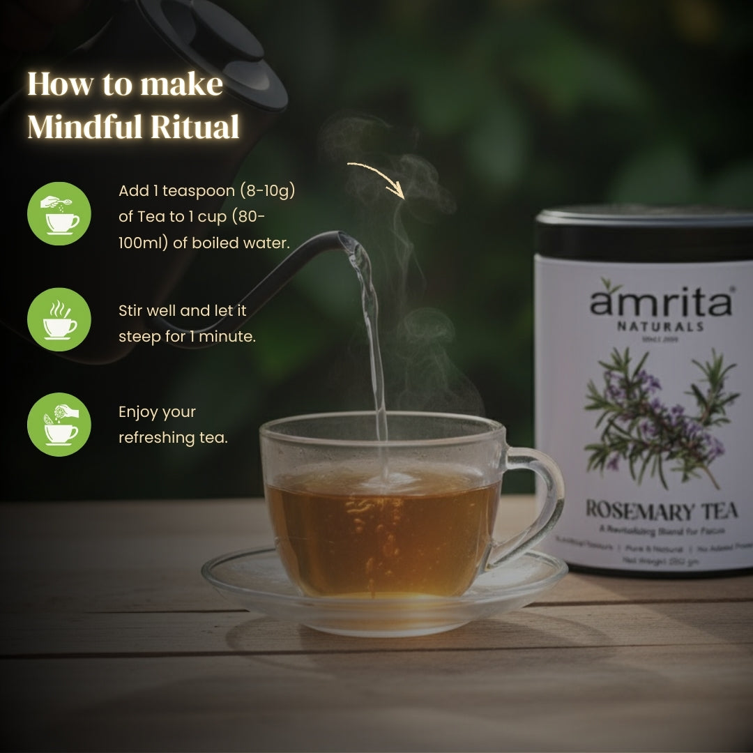 Rosemary Clarity Herbal Tea Amrita Naturals