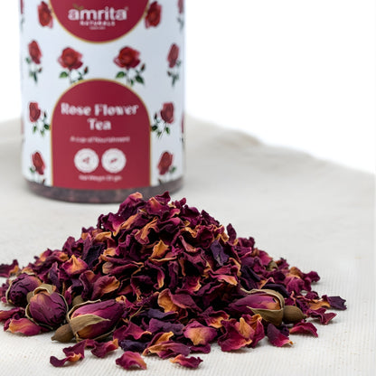 Rose Petal Flower Tea Amrita Naturals