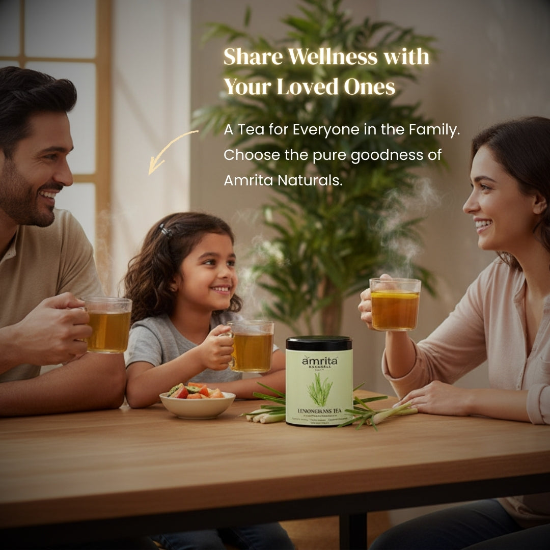 Lemongrass Refresh Herbal Tea Amrita Naturals