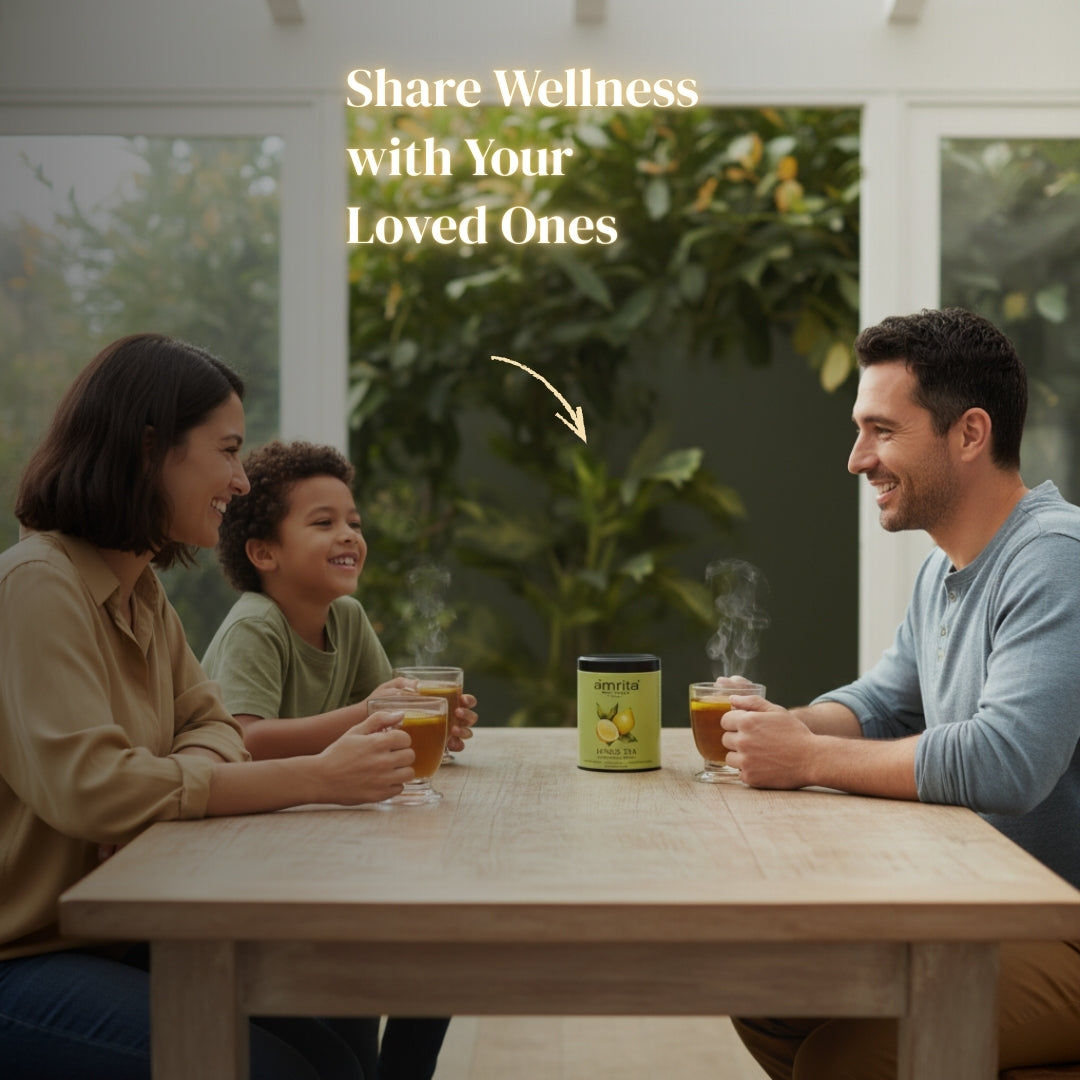 Lemon Herbal Daily Tea Amrita Naturals