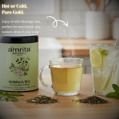 Moringa Green Vitality Tea Amrita Naturals