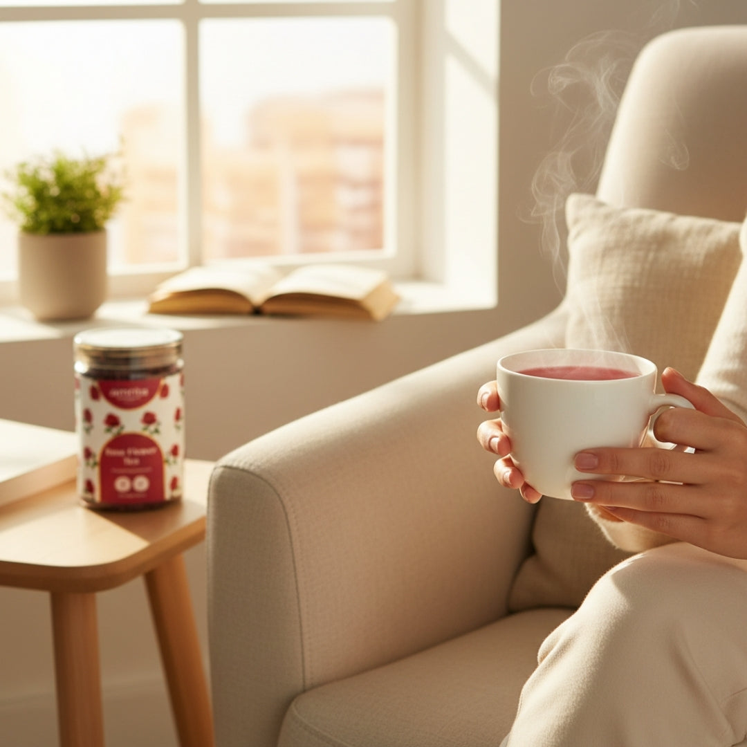 Rose Petal Flower Tea Amrita Naturals