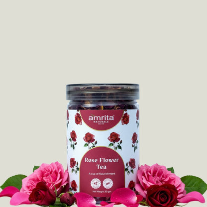 Rose Petal Flower Tea Amrita Naturals