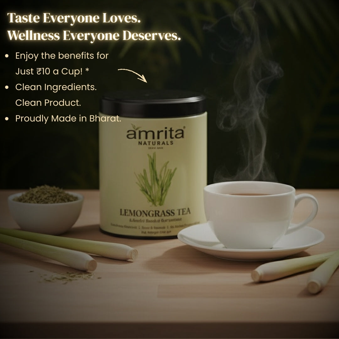 Lemongrass Refresh Herbal Tea Amrita Naturals