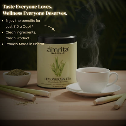 Lemongrass Refresh Herbal Tea Amrita Naturals
