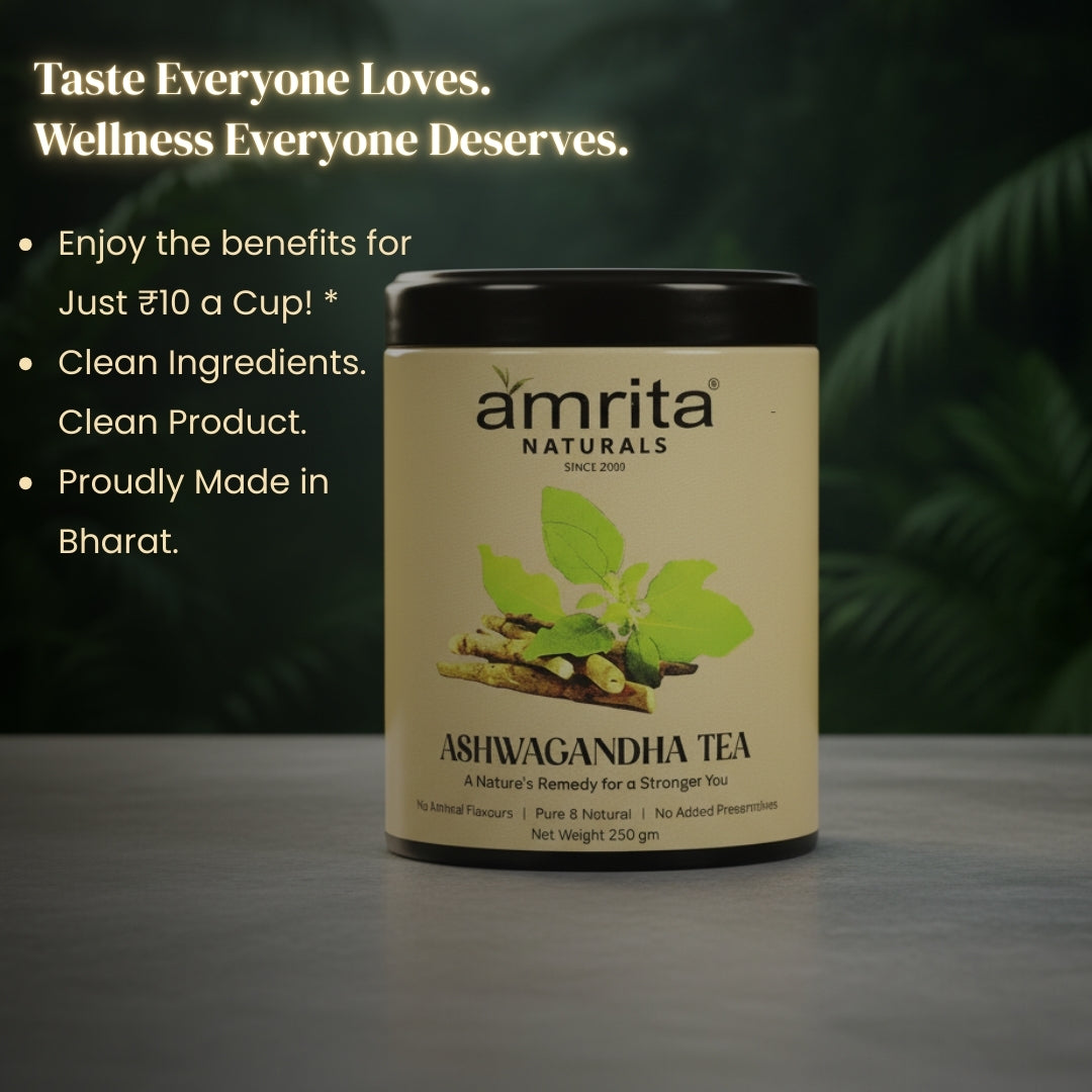 Ashwagandha Calm Energy Tea Amrita Naturals