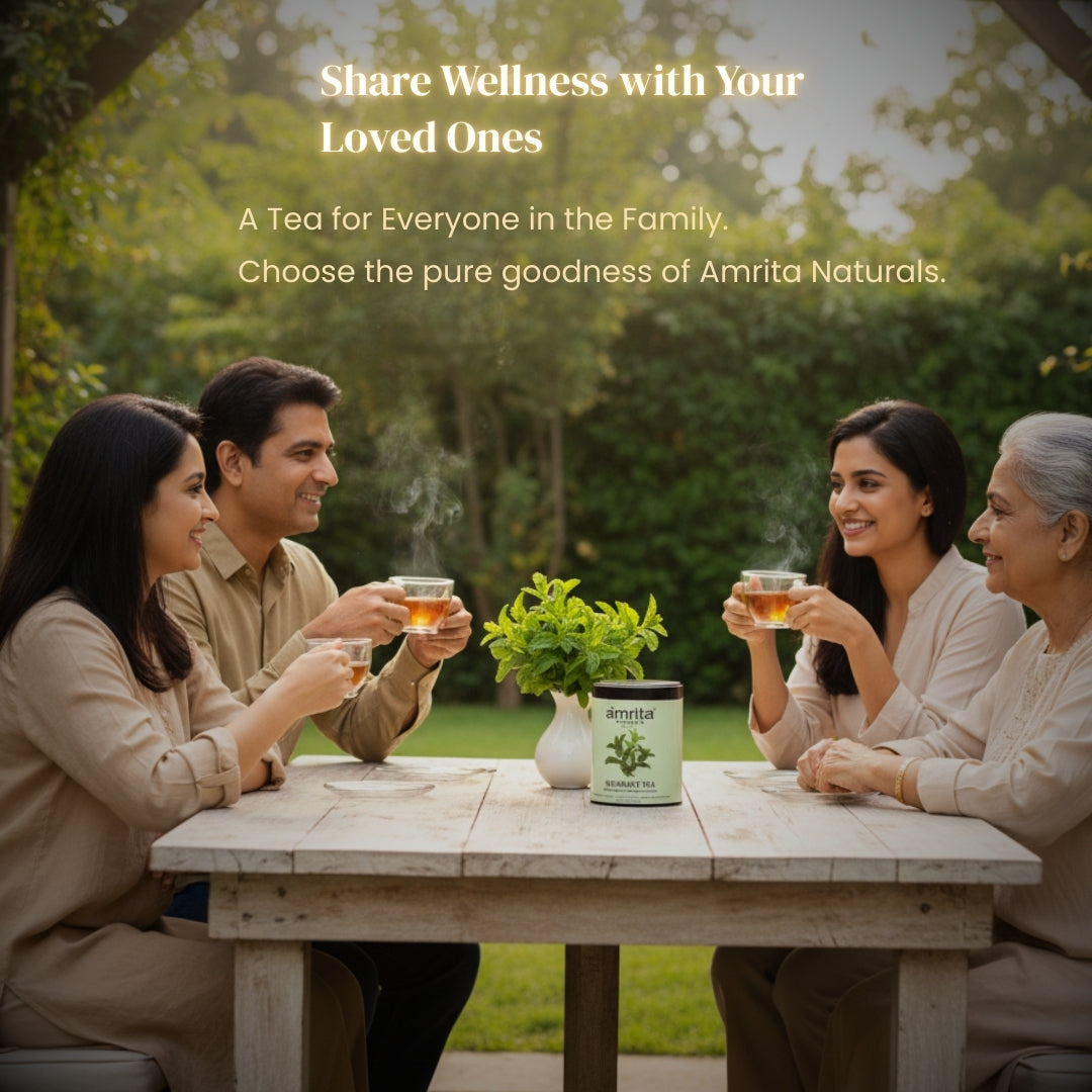 Spearmint Calm Herbal Tea Amrita Naturals