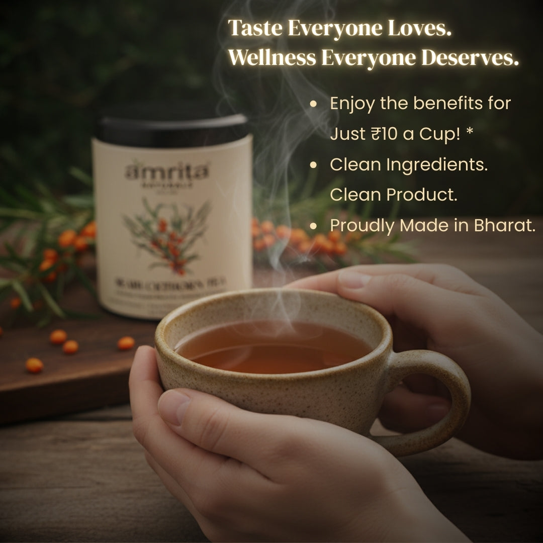 Seabuckthorn Vital Glow Tea Amrita Naturals