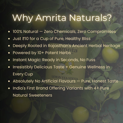 The Lemon Herbal Tea 500g Amrita Naturals