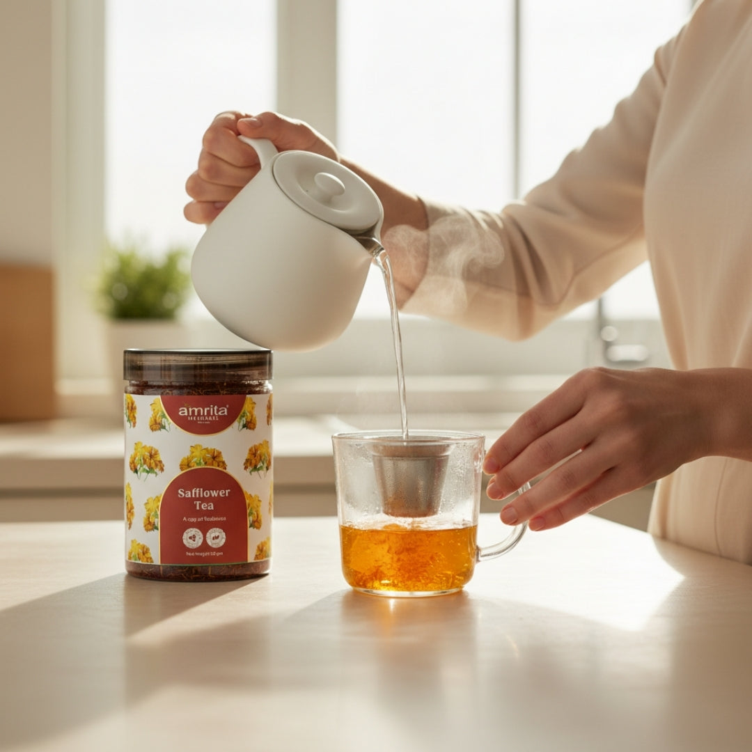 Safflower Detox Tea Amrita Naturals