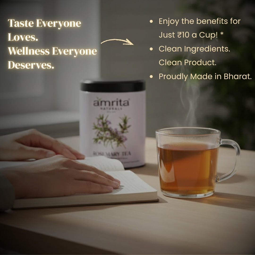 Rosemary Clarity Herbal Tea Amrita Naturals
