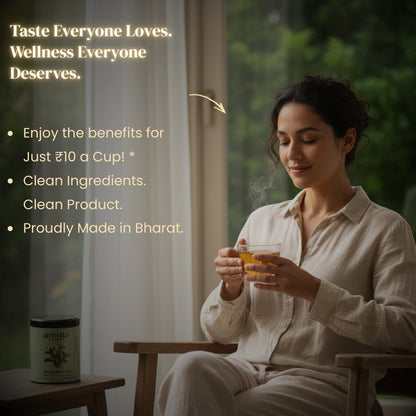 Spearmint Calm Herbal Tea Amrita Naturals