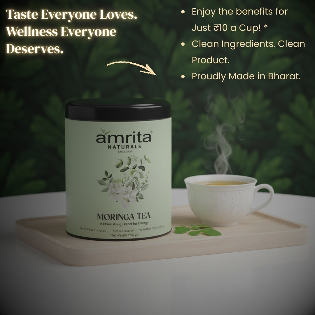 Moringa Green Vitality Tea Amrita Naturals
