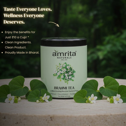 Brahmi Focus Herbal Tea Amrita Naturals