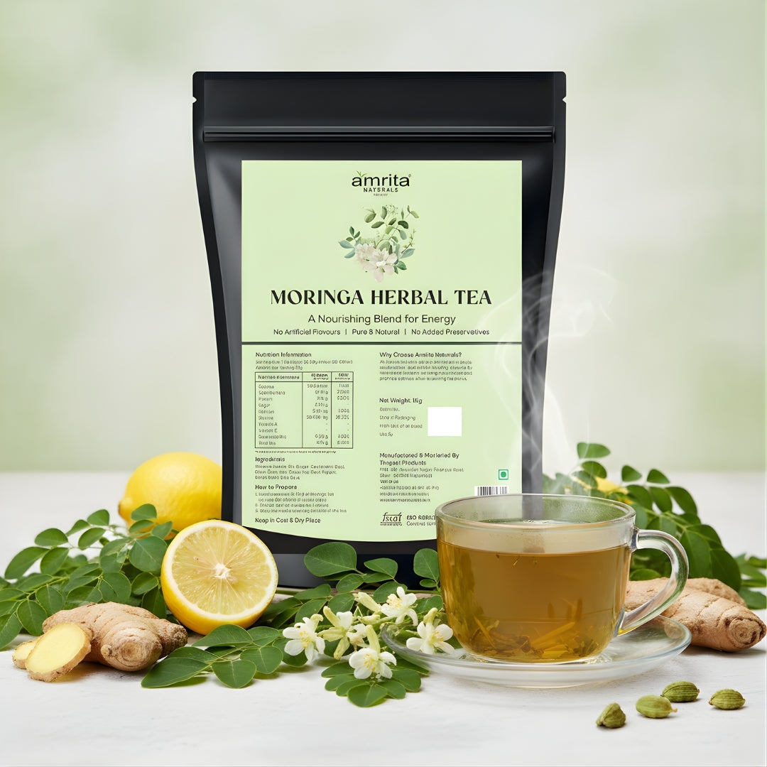 Moringa Green Vitality Tea Amrita Naturals