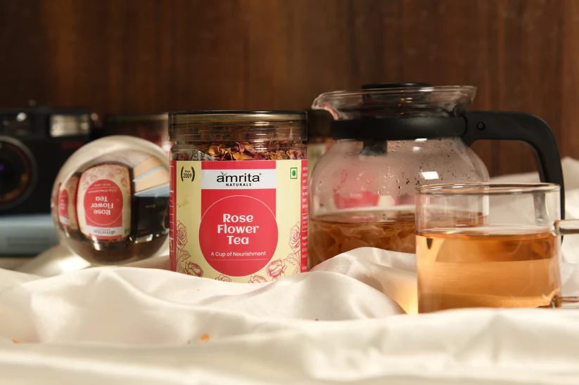 Rose Petal Flower Tea